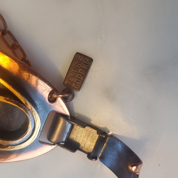 Vintage Genuine Copper Bracelet - Picture 4 of 6